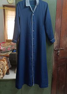 Navy Blue Collar Pardha
