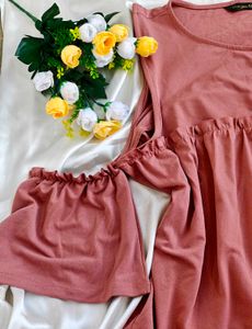 Peach-Colored Top – Unique &amp; Stylish Design!