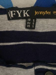 Striped cropped' Top