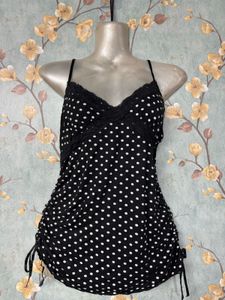 Y2k Polka Dot Cami Top