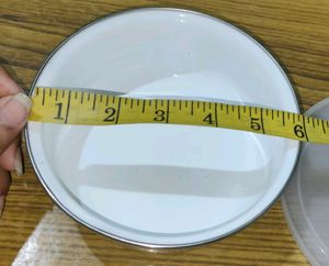 Ceramic Bowl With Lid(plastic)