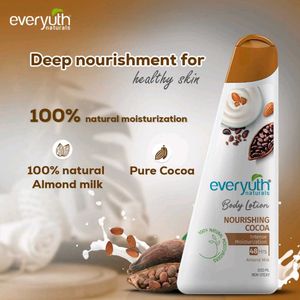 New Everyuth Body Lotion Cocoa 200ml ( 2 Pc )