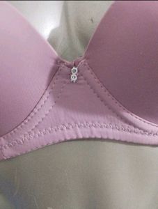 Pink Padded Wired Bra