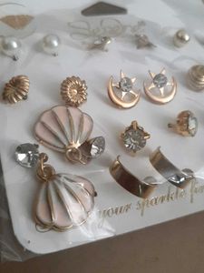 STYLISH EARRINGS SET OF 11