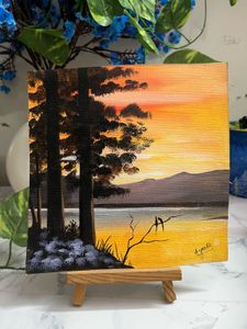 Sunset Landscape Bliss