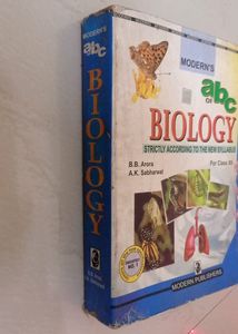 MODERN&#39;S abc of BIOLOGY For Class 12 (XII)