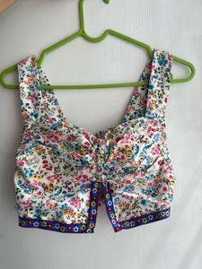 Padded Crop Top