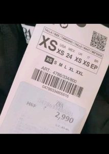 Zara Asymmetric Wrap Slit Midi