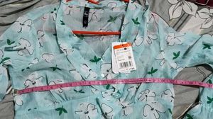 Transparent Flared Top