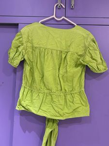 Designer Green Top