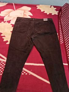 Black Wash Denim Jeans