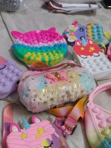 8 Pcs Poppet Purse For Kids