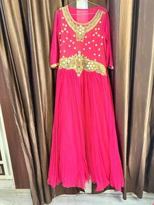 Pink Ethnic Gown