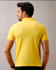 Yellow Polo T-Shirt - Casual Style