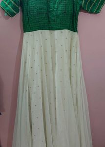 Green Long Frock