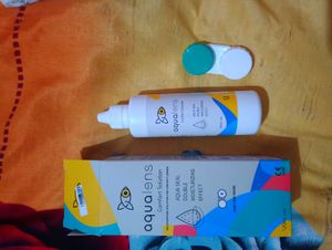 New And Sealed Lens Solution 120ml