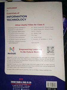 Class X Information Technology I.T