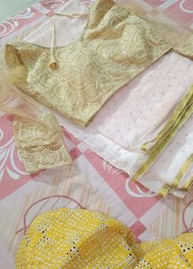 Saree With Redimade Blause
