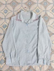 Cute Blue striped shirt