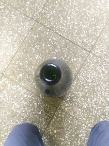 Wine Bottle Dark Green Colour