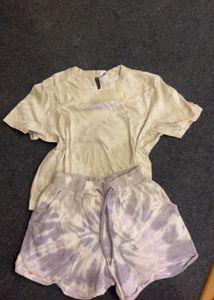 Tie-Dye Tee & Shorts Set