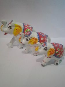 3 Pcs Elephant Home Decor