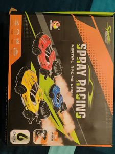 Pull Back Spray Racing Car