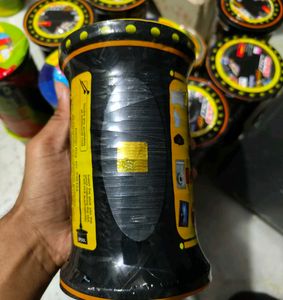 Kite Flying Spool - Black and Yellow