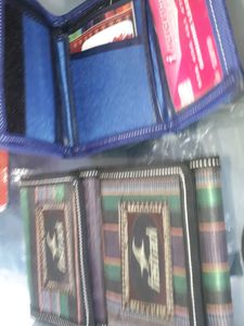 Three Piece Cloth Wallet Set Purchase The Se