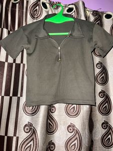 Ribbed Crop Top