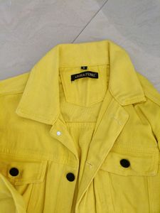 Zara Perks Yellow Jacket
