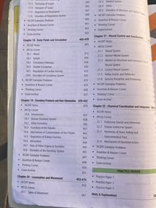 NCERT Fingertips [Biology] Class 11+12 By MTG