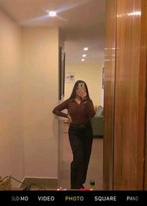 Brown Full Sleeves Top