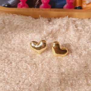 Fancy light weight Gold Tone Earrings Bundle