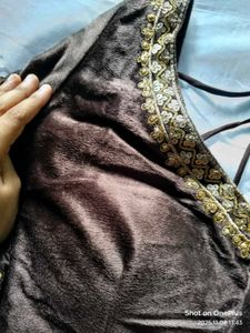 New Elegant Brown Blouse