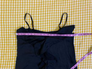 Black Ruffle Cami Top Bust 34-36