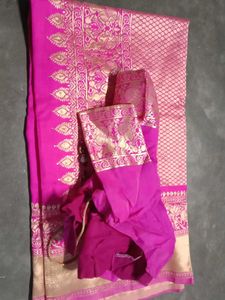 new look pattu saree