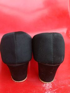 Black Ballerina Heels