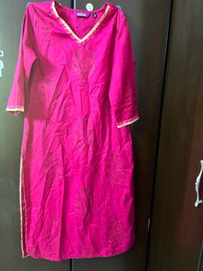 Pink Kurtha Ethnic Wear