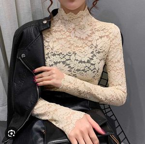 Lace Mock Neck Top