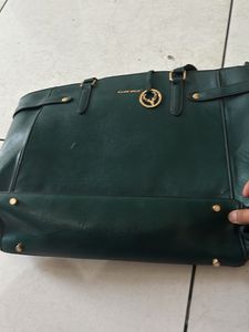 Allen Solly Green Handbag