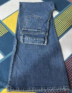 Wide Leg High Waisted Jeans (Fit 28-30)