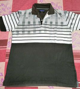 Striped Polo T-Shirt