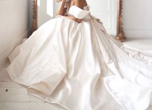 Elegant Off-Shoulder Gown