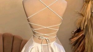 White Short Frock All Size