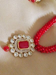 Necklace With Earrings
