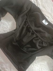 Black Crop Top