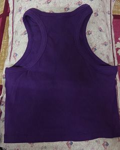 Sleeveless Ribbed Top