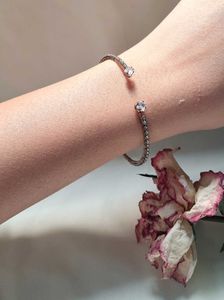 Cubic Zirconia Cuff Bracelet
