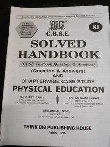 CBSE CLASS 11 Text Book Physical Education &amp; So